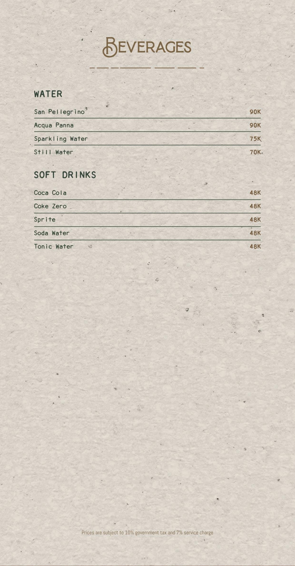 Uma Garden drinks menu page 5
